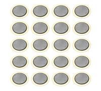 sourcing map Discos piezoeléctricos de 25 mm Pastilla acústica de Transductor, Zumbador de elementos para Guitarra CBG 20 unidades