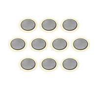 sourcing map Discos piezoeléctricos de 25 mm Pastilla acústica de Transductor, Zumbador de elementos para Guitarra CBG 10 unidades