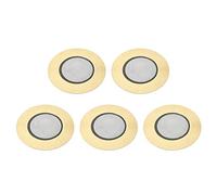 sourcing map Discos piezoeléctricos de 41 mm Pastilla acústica de Transductor, Zumbador de Elementos para Guitarra CBG 5 Unidades