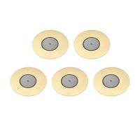 sourcing map Discos piezoeléctricos de 50 mm Pastilla acústica de Transductor, Zumbador de cerámico para Batería y Guitarra 5 unidades