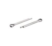 sourcing map Dividido Chaveta Pasador, Inoxidable Acero Clips Sujetador Accesorio para Automoción, Mecánica 2 mm x 16 mm