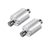 sourcing map Doble Eje Vibración Motores DC 12V 6000RPM Fuerte Potencia Doble Cabeza Masajeador Vibración Motor 54x24.2mm 2uds