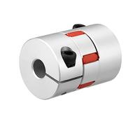 sourcing map Eje Acoplamiento 12mm a 12mm Calibre L55xD40 Flexible Acoplador Junta para Servo Escalonado Motor