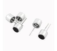 sourcing map Electret Pines Condensador 6050 PCB Inserciones de Micrófono Componentes electrónicos 5 Unidades