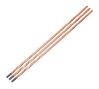 sourcing map Electrodos Revestido de Cobre de Varillas de Carbono 13/64 "3 PCS