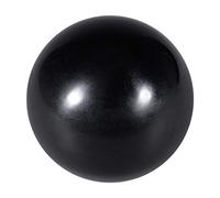 sourcing map Empuñadura Pomo Esférico perilla Termoestable M12 rosca hembra de 40 mm de diámetro para manija asa agarradera de la máquinas de borde suave de color negro 4 piezas