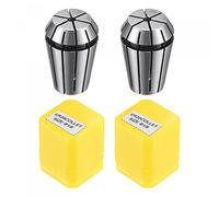sourcing map ER20 Spring Collet, 1/8 "Chuck para máquina de grabado CNC Torno fresado 2pcs