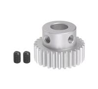 sourcing map Escalonado Recto Engranaje 8mm Interior Agujero Engranaje 28T Mod 1 Aluminio Aleación Motor Engranaje para RC Reemplazo Piezas Accesorios Eléctrica Amoladora Cambios Caja