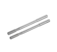 sourcing map Escariador de mandril de 5,6 mm y 5,7 mm, cobalto M35, escariador de máquina D4, 6 flautas rectas, herramienta de corte de fresado de vástago redondo, para aleación de acero inoxidable,