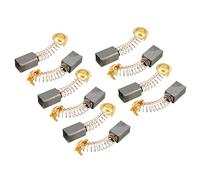 sourcing map Escobilla de Carbón 10 Piezas, 13mm x 7,5mm x 6,5mm, para Herramienta Eléctrica, martillo Perforador, Taladro, Pieza de Reparación de Repuesto