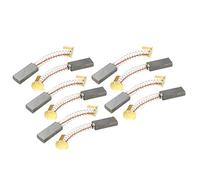 sourcing map Escobillas de Carbón 10 Piezas, 20mm x 8mm x 4mm, para Motor Eléctrico Genérico, Pieza de Reparación de Repuesto