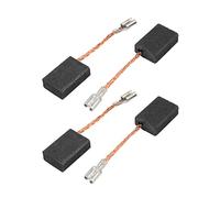 sourcing map Escobillas de Carbón 2 Piezas, 5mm x 10mm x 15mm, para Taladro Eléctrico Herramienta Eléctrica Rotativa de Motor, Negro