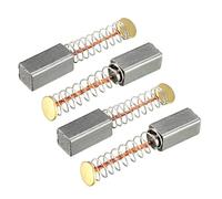 sourcing map Escobillas de Carbón 4 Piezas, 10mm x 5mm x 5mm, para Motor Eléctrico Genérico, Pieza de Reparación de Repuesto