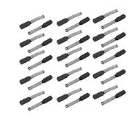 sourcing map Escobillas de Carbón Motor 15 Piezas 4mm x 4mm x 13mm para Motor Eléctrico Genérico