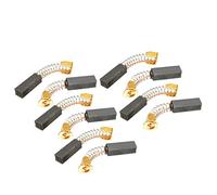 sourcing map Escobillas de Carbón para Eléctrico Motor 10 Piezas 20x7x6mm | para Eléctrica Herramienta, Repuesto Reparación Pieza