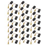 sourcing map Escobillas de Carbón sin Resorte 20 Pares, 6mm x 8mm x 14mm, para Taladro Eléctrico Herramienta Motorizada, Pieza de Reparación de Repuesto