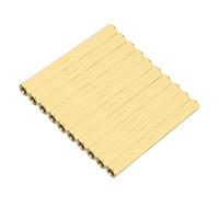 sourcing map Espaciador separador tornillo hexagonal recto pilar PCB de rosca hembra de M3x5x45 mm. 10 piezas