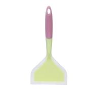 sourcing map Espátula de silicona para tamagoyaki, espátula ancha para tortillas, antiadherente, resistente al calor, para panqueques, utensilios de cocina para cocinar huevos, pizza, filete, verde