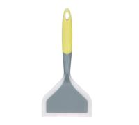 sourcing map Espátula de silicona para tamagoyaki, espátula ancha para tortillas, antiadherente, resistente al calor, para panqueques, utensilios de cocina para cocinar huevos, pizza, filetes, gris