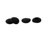 sourcing map Espuma de Auriculares Cubre Almohadillas Protector 4 PCS 3.5cm diámetro Negro Esponja Auricular