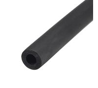 sourcing map Espuma Tubería para Manija Agarre Soporte, Tubo Aislamiento, 3/8"(10mm) ID 20mm OD 1m Longitud Negro