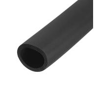 sourcing map Espuma Tubería para Manija Agarre Soporte, Tubo Aislamiento, 50mm(2") ID 65mm OD 1m Longitud Negro