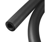 sourcing map Espuma Tubo, 20mm ID 30mm OD 2m Longitud Tubo Cubiertas para Mango Agarre Soporte Tubería Aislamiento, Negro
