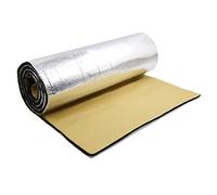 sourcing map Estera Aislante Sonido Calor 5Mm 1Pc Para Coche Pe Aluminio