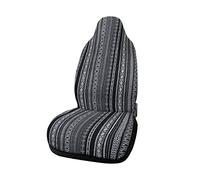sourcing map Estilo Etnico Funda Cubierta del Asiento Silla de Coche SUV Auto Baja Negro