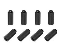 sourcing map Extensor macho a hembra G1/4 x 40 mm para sistema de refrigeración por agua de PC, color negro, 8 unidades