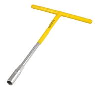 sourcing map Exterior de goma mango en T 10 mm llave de vaso hexagonal llave inglesa herramienta