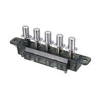 sourcing map Extractor de cocina Parte 5 botones Interruptores de teclado tipo piano 250VAC 4MQ165