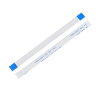 sourcing map FFC - Cable flexible plano FPC, 13 pines, paso de 0,5 mm, 100 mm de largo (tipo A) para impresora LCD 3D, cámara, DVD, TV, portátil, audio, paquete de 10