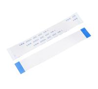 sourcing map FFC - Cable flexible plano FPC, 24 pines, paso de 0,5 mm, 80 mm de largo (tipo A) para impresora LCD 3D, cámara, DVD, TV, portátil, audio, paquete de 10