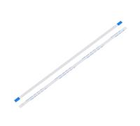 sourcing map FFC - Cable flexible plano FPC, 7 pines, paso de 1 mm, 200 mm de largo (tipo A) para impresora LCD 3D, cámara, DVD, TV, portátil, audio, paquete de 20