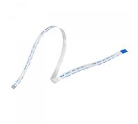 sourcing map FFC Cinta Plano Flexible Cable, 10 Pasadores 0,5mm Paso 300mm Largo (B Tipo) para LCD 3D Impresora Cámara DVD TV Portátil Audio Paquete de 10