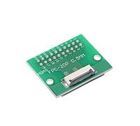 sourcing map FFC FPC 20 Pasador 0,5mm 1mm Paso A Dip 2,0mm PCB Convertidor Tablero Acople Extensor Adaptador