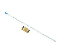 sourcing map FFC FPC 6 Pin 0,5mm Paso PCB Extensión Conector Placa con 5 Paquete 0,5mm Paso 150mm Flexible Plano Cables Kit (B Tipo)