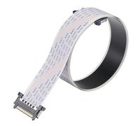 sourcing map FFC FPC Cable 0,5mm Paso 41 Pasadores 1000mm Flexible Plano Cinta Cable para LCD Pantalla