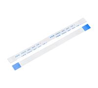 sourcing map FFC FPC - Cable flexible plano de 12 pines de 0,5 mm de paso de 100 mm de largo (tipo A) para impresora LCD 3D, cámara, DVD, TV, portátil, audio, paquete de 10