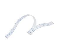 sourcing map FFC FPC - Cable flexible plano de 24 pines de 0,5 mm de paso de 300 mm de largo (tipo A) para impresora LCD 3D, cámara, DVD, TV, portátil, audio, paquete de 10