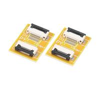 sourcing map FFC FPC Extensión Placa PCB Extensión ZIP HDD Conector 10 Pines Paso 0,5mm Una Cara para LCD 3D Impresora Cámara DVD TV Portátil Audio Paquetes 2