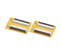 sourcing map FFC FPC Extensión Placa PCB Extensión ZIP HDD Conector | 16 Pines 1.0mm Paso Una Cara, Paquetes 2, para LCD 3D Impresora Cámara DVD TV Portátil Audio
