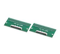 sourcing map FFC FPC PCB Convertidor Placa 40P 0.5mm Enchufe Lateral, Reverso 1.0mm, a DIP 2,54mm para LCD 3D Impresora Cámara DVD TV Ordenador Portátil Audio Paquetes 2