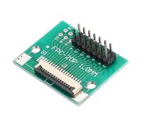 sourcing map FFC - Placa de conector FPC de 14 pines, 1 mm a 2,54 mm, doble fila recta, adaptador abatible, placa convertidora PCB para LCD, TV, cámara digital, portátil