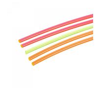 sourcing map Fibra Óptica Varillas PMMA 1,5mm x 20cm para Vista Filamento Rojo, Verde, Naranja 1 Juego Paquete de 5