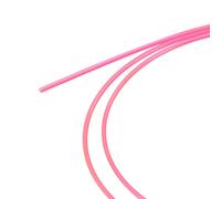 sourcing map Fibra Óptica Varillas PMMA 1mmx50cm para Vista Filamento Rojo