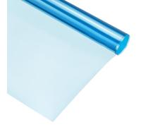 sourcing map Filtro de gel de iluminación de 39.4 x 39.4 pulgadas, hoja de corrección de color azul cielo para estudio fotográfico, luz de cabeza roja, paquete de 2