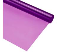 sourcing map Filtro de gel de iluminación de 39.4 x 39.4 pulgadas, hoja de corrección de color morado 797 para estudio fotográfico, luz de cabeza roja, paquete de 4