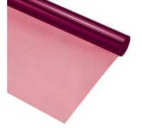 sourcing map Filtro de gel de iluminación de 39.4 x 39.4 pulgadas, hoja de corrección de color morado 104 para estudio fotográfico, luz de cabeza roja, paquete de 4